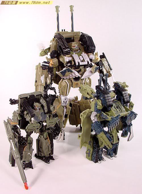 变形金刚真人版电影玩具 Leader 领袖级 Decepticon Brawl 吵闹