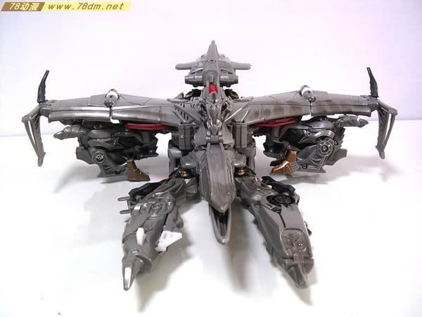 变形金刚真人版电影玩具 Leader 领袖级 Megatron 金属版威震天