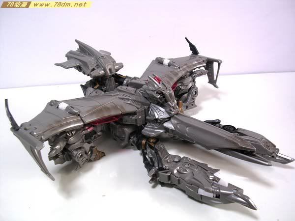 变形金刚真人版电影玩具 Leader 领袖级 Megatron 金属版威震天