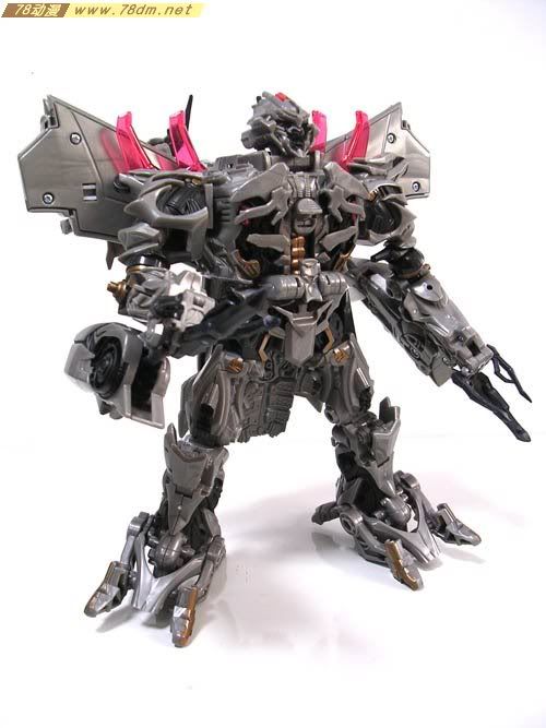 变形金刚真人版电影玩具 Leader 领袖级 Megatron 金属版威震天