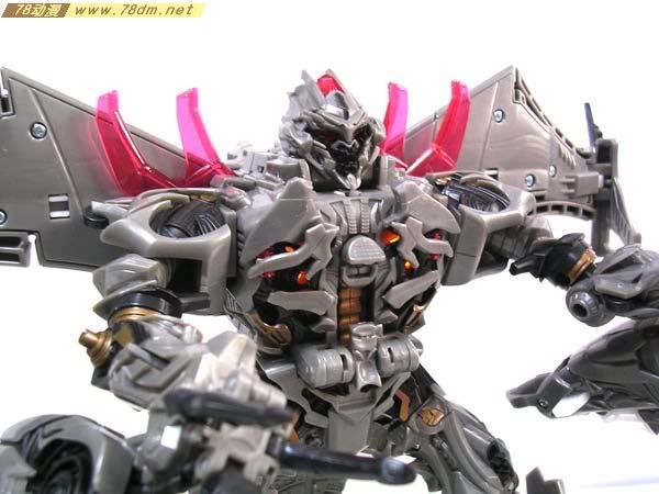 变形金刚真人版电影玩具 Leader 领袖级 Megatron 金属版威震天