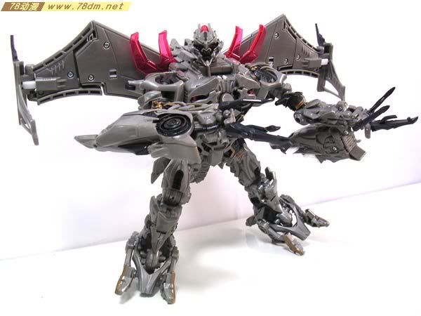 变形金刚真人版电影玩具 Leader 领袖级 Megatron 金属版威震天