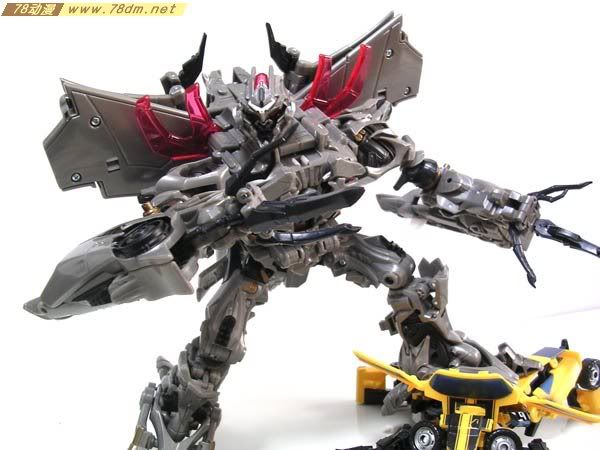 变形金刚真人版电影玩具 Leader 领袖级 Megatron 金属版威震天