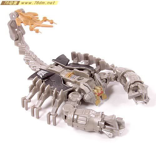 变形金刚真人版电影玩具 Legends 传奇级 Scorponok 毒蝎(萨克巨人)
