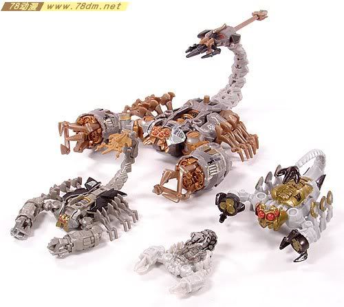 变形金刚真人版电影玩具 Legends 传奇级 Scorponok 毒蝎(萨克巨人)