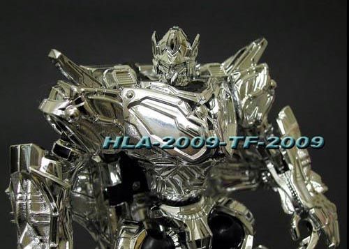 变形金刚真人版电影玩具 电影预览/原生体 银色版擎天柱
