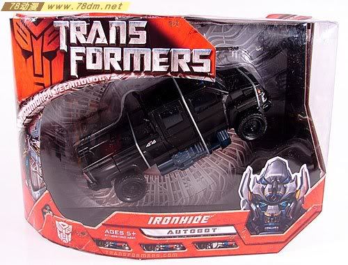 变形金刚真人版电影玩具 Voyager 航海家级  Ironhide 铁皮