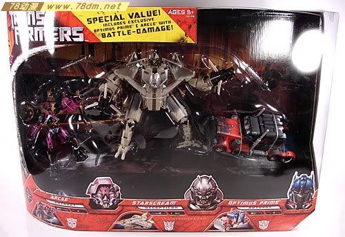变形金刚真人版电影玩具 Voyager 航海家级 Battle Damaged Optimus Prime 战损擎天柱