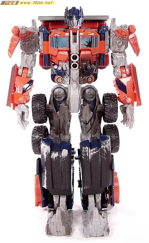 变形金刚真人版电影玩具 Voyager 航海家级 Battle Damaged Optimus Prime 战损擎天柱