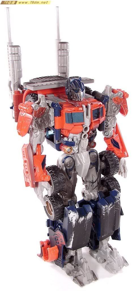 变形金刚真人版电影玩具 Voyager 航海家级 Battle Damaged Optimus Prime 战损擎天柱