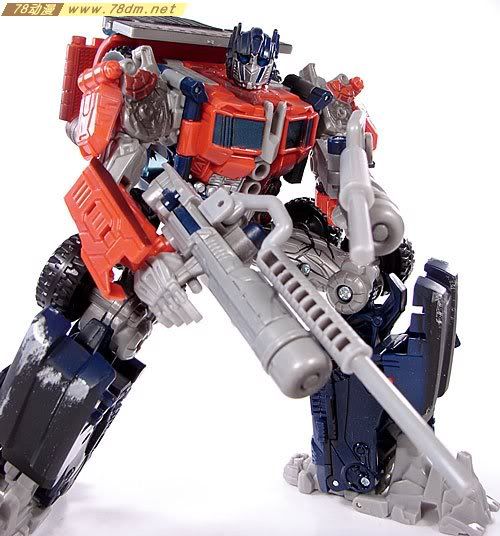 变形金刚真人版电影玩具 Voyager 航海家级 Battle Damaged Optimus Prime 战损擎天柱