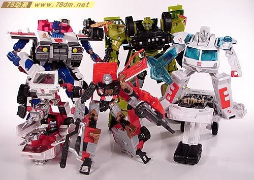 变形金刚真人版电影玩具 Voyager 航海家级 Ratchet 力捷