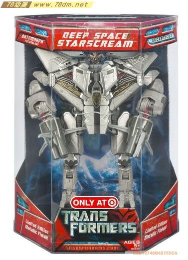 变形金刚真人版电影玩具 Voyager 航海家级 Starscream 金属涂装红蜘蛛