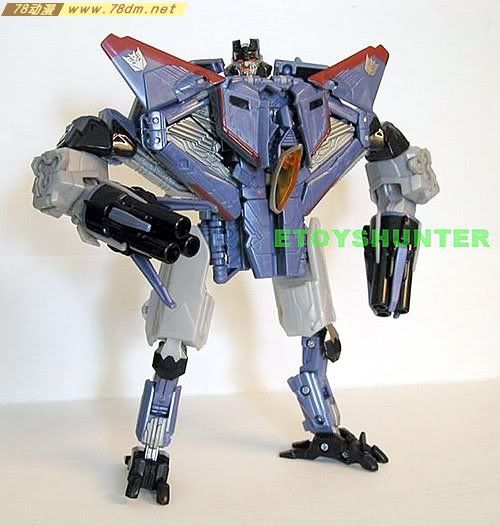 变形金刚真人版电影玩具 Voyager 航海家级 Thundercracker 惊天雷