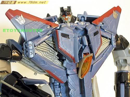 变形金刚真人版电影玩具 Voyager 航海家级 Thundercracker 惊天雷