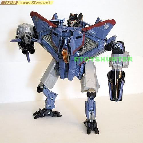 变形金刚真人版电影玩具 Voyager 航海家级 Thundercracker 惊天雷