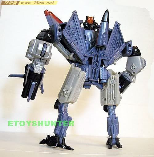 变形金刚真人版电影玩具 Voyager 航海家级 Thundercracker 惊天雷