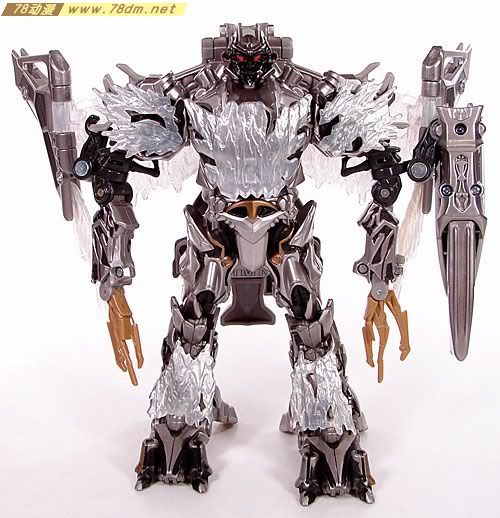 变形金刚真人版电影玩具 Metallic finished Megatron Bestbuy限定版威震天