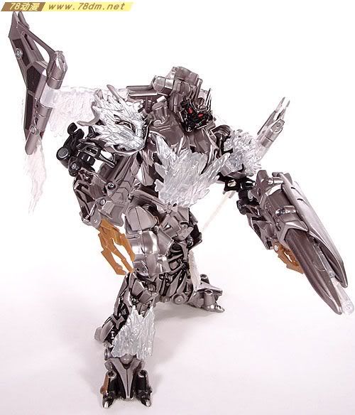 变形金刚真人版电影玩具 Metallic finished Megatron Bestbuy限定版威震天