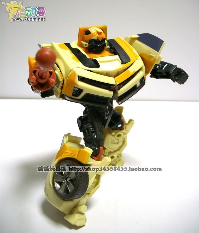 变形金刚真人版电影第二集系列玩具 FAB特急战士 沙漠色大黄蜂