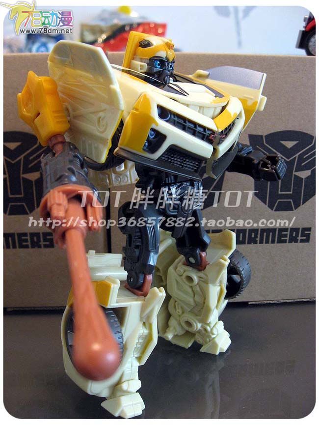 变形金刚真人版电影第二集系列玩具 FAB特急战士 沙漠色大黄蜂
