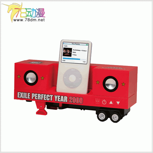 变形金刚MP3 红色ipod擎天柱