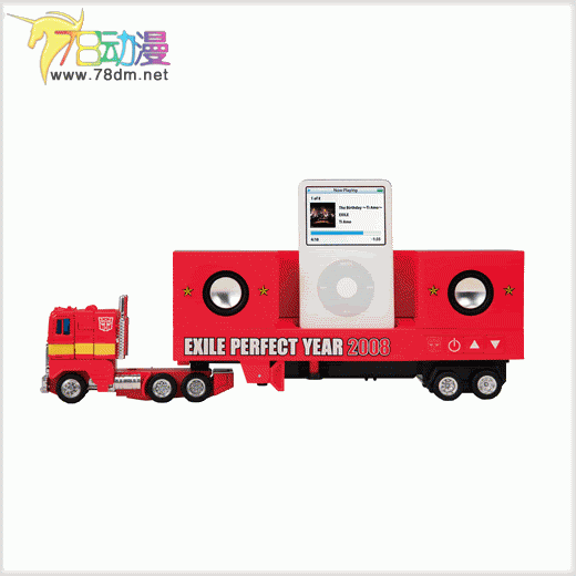 变形金刚MP3 红色ipod擎天柱