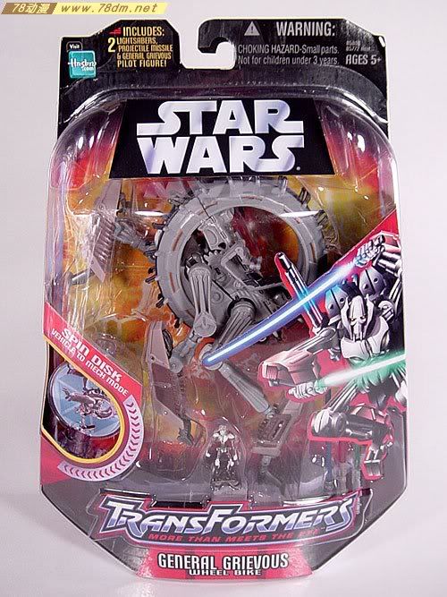 星球大战变形金刚 格里弗斯将军 General Grievous 