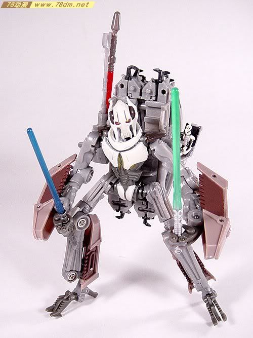 星球大战变形金刚 格里弗斯将军 General Grievous 