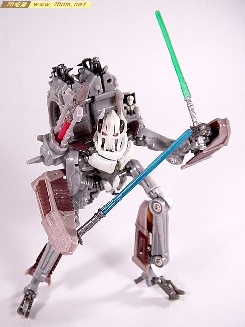 星球大战变形金刚 格里弗斯将军 General Grievous 