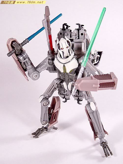 星球大战变形金刚 格里弗斯将军 General Grievous 