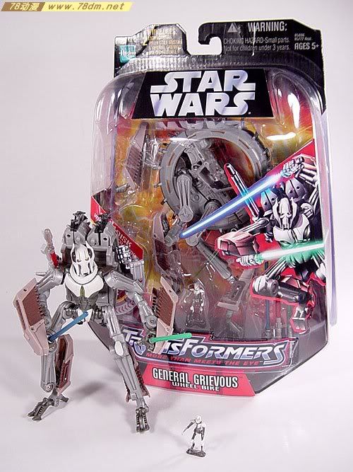 星球大战变形金刚 格里弗斯将军 General Grievous 