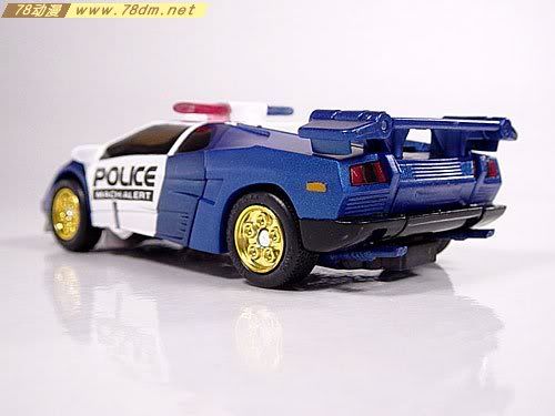 变形金刚RID/R.I.D系列玩具 Prowl警车(蓝)