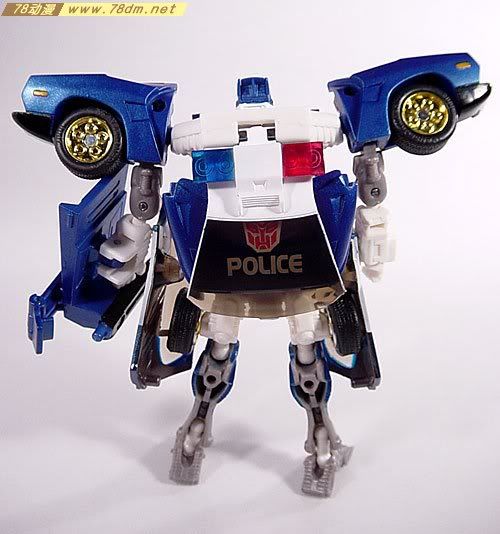 变形金刚RID/R.I.D系列玩具 Prowl警车(蓝)