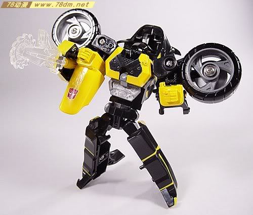 变形金刚RID/R.I.D系列玩具 Sideways边际