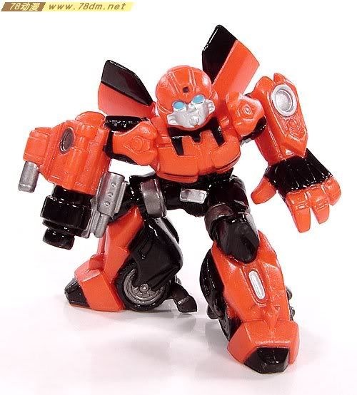 变形金刚机械英雄系列玩具 Cliffjumper 飞过山