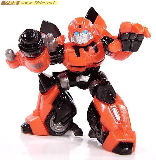变形金刚机械英雄系列玩具 Cliffjumper 飞过山