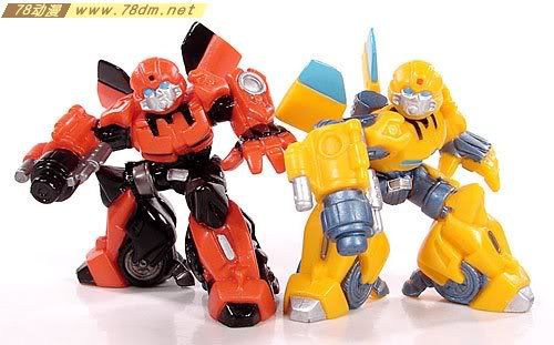 变形金刚机械英雄系列玩具 Cliffjumper 飞过山
