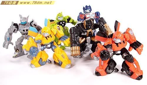 变形金刚机械英雄系列玩具 Cliffjumper 飞过山
