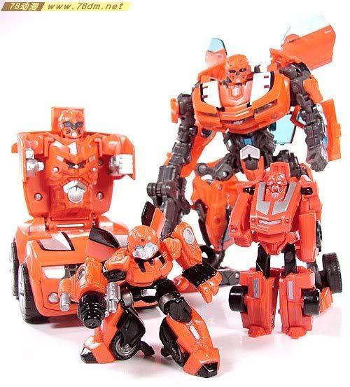 变形金刚机械英雄系列玩具 Cliffjumper 飞过山