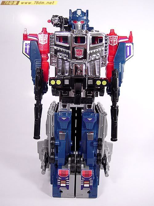 变形金刚隐者战士玩具 Powermaster Optimus Prime 超级擎天柱合体
