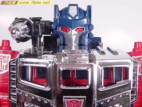 变形金刚隐者战士玩具 Powermaster Optimus Prime 超级擎天柱合体