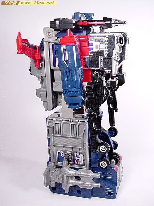 变形金刚隐者战士玩具 Powermaster Optimus Prime 超级擎天柱合体