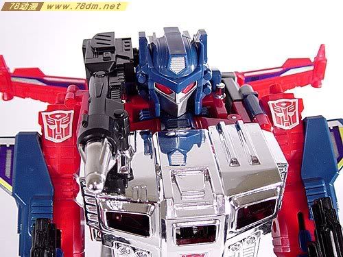 变形金刚隐者战士玩具 Powermaster Optimus Prime 超级擎天柱合体