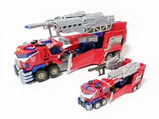 变形金刚THS系列玩具 THS01 galaxy convoy 擎天柱