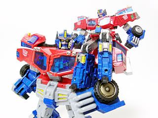 变形金刚THS系列玩具 THS01 galaxy convoy 擎天柱