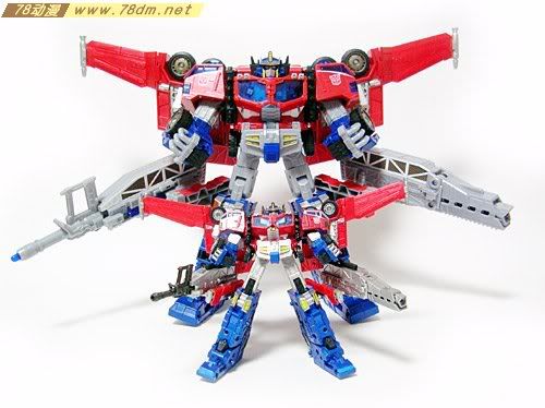 变形金刚THS系列玩具 THS01 galaxy convoy 擎天柱