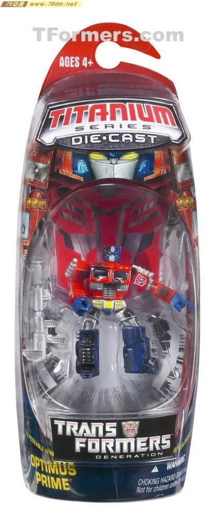变形金刚钛系列玩具 Optimus Prime (G1, battle damage)擎天柱