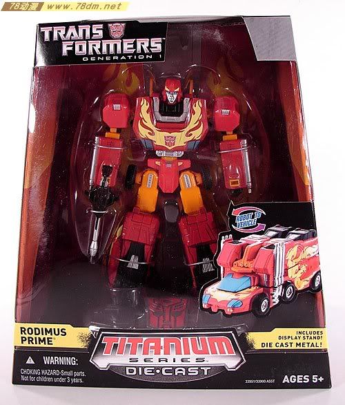 变形金刚钛系列玩具 Rodimus Prime补天士