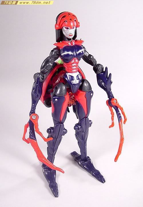 变形金刚Universe系列玩具 Crystal Widow 黑寡妇